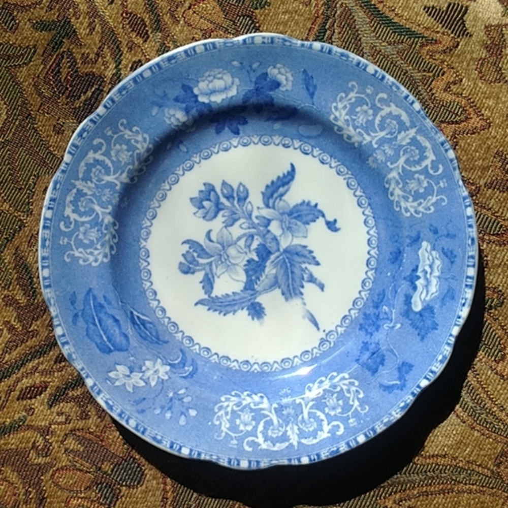 VTG Spode*  (Set of 4) Copeland Spode's Camilla Blue. England Blue Floral - Picture 2 of 4